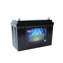 Poliovel Lifepo4 Batterie lithium-ion 12 V 100AH ​​Application Matériel Marine Battery 12V